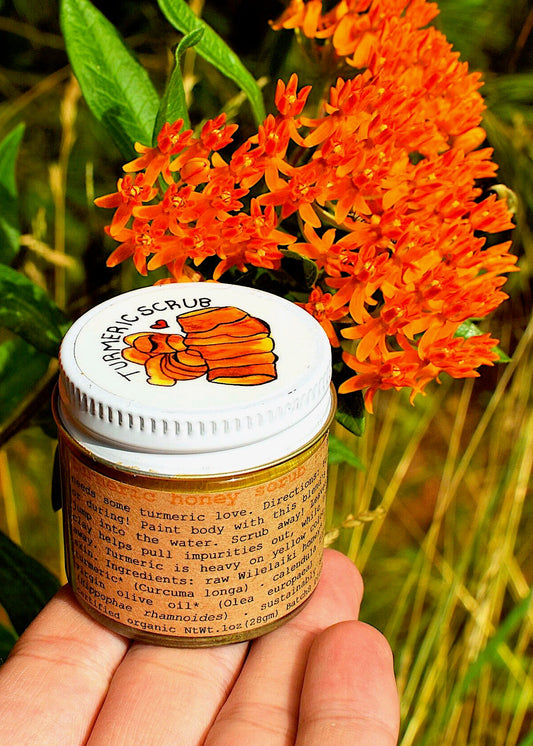 Turmeric Honey Scrub